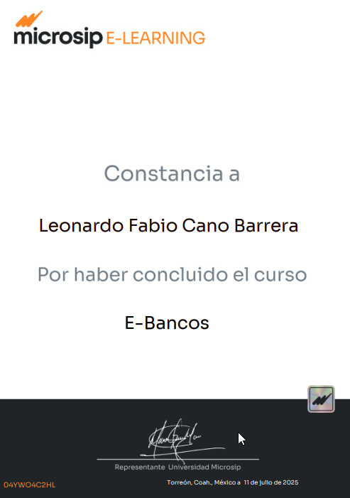 Certificado 4