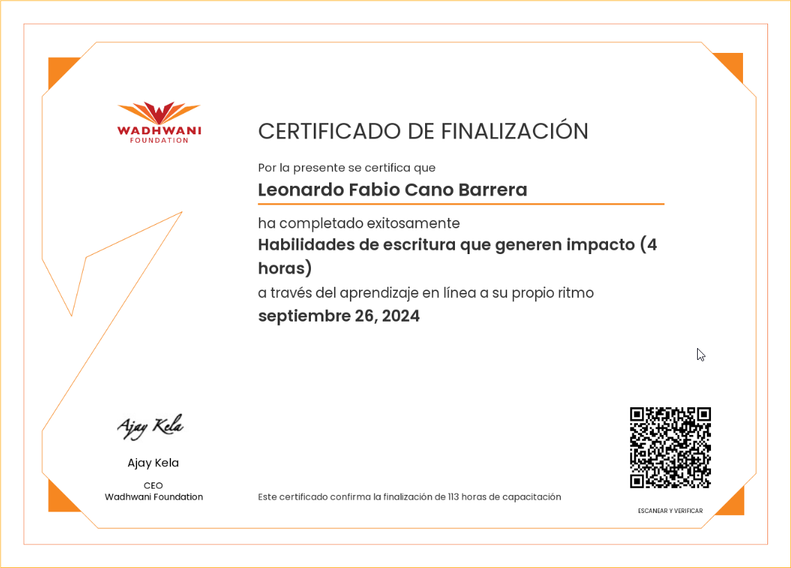 Certificado 4